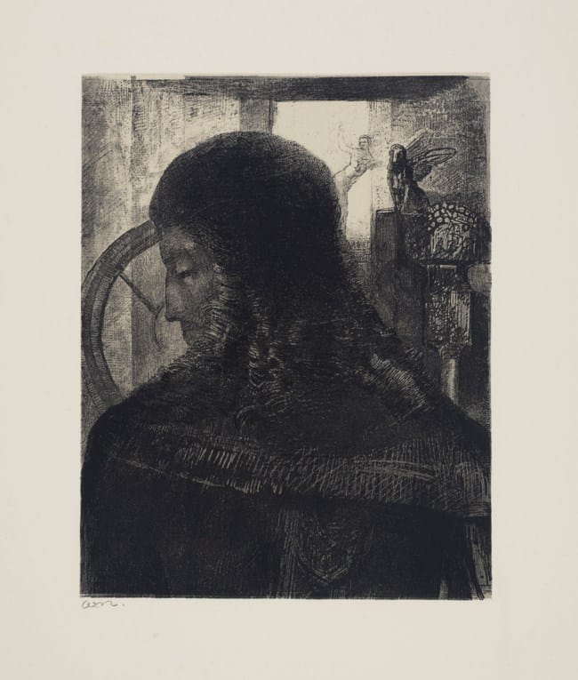 《老骑士》，选自《版画家画册》